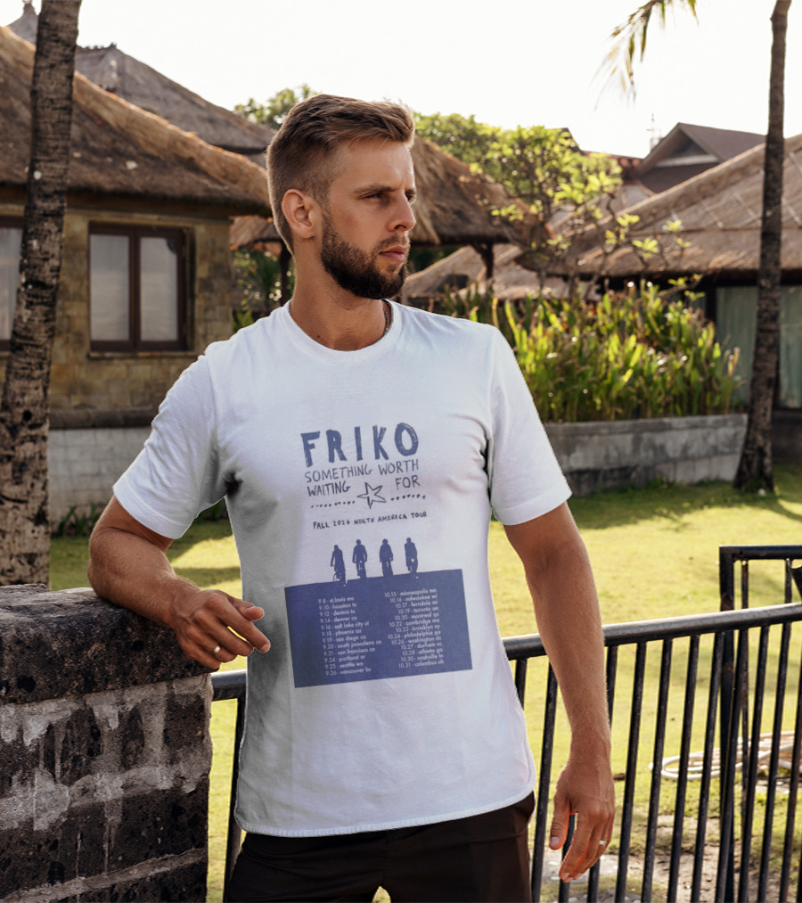 Friko Something Worth Waiting For 2026 North America Tour Dates And Cities T-Shirt