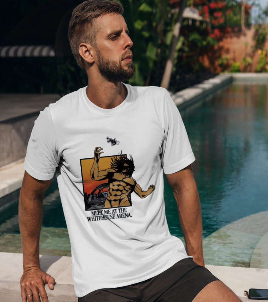 Meet Me At The Whitehouse Arena Attack On Titan Giant T-Shirt