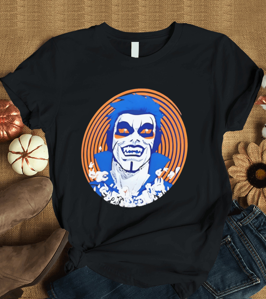 Danhausen WWE New York Knicks Basketball Uncursed Very Nice Very Evil Fan T-Shirt