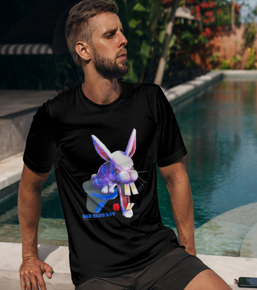 Goosebumps Bad Hare Day Evil Rabbit In Hat T-Shirt