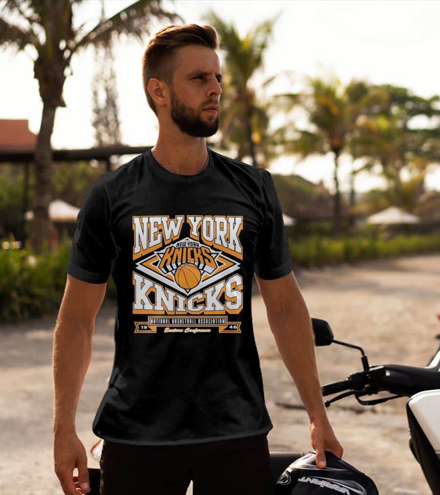 New York Knicks 1946 National Basketball Association Eastern Conference Heritage 2026 Season T-Shirt