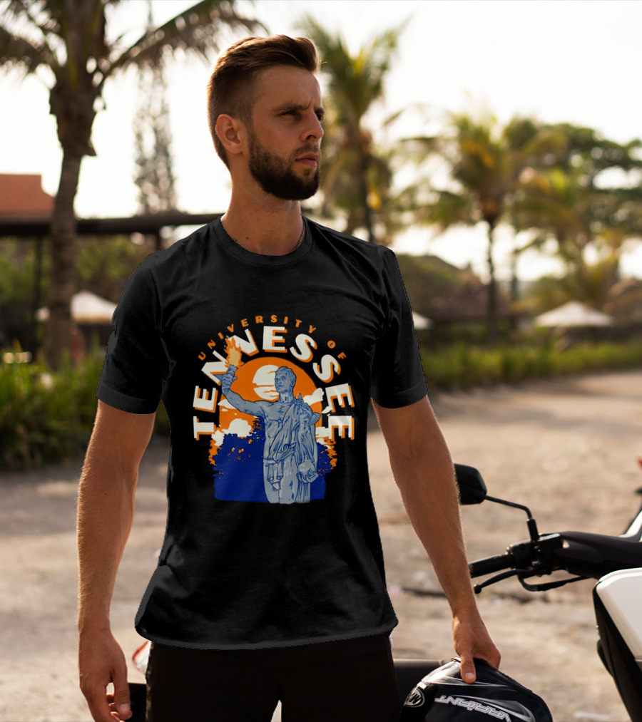 University Of Tennessee Torchbearer Sunset Scene T-Shirt