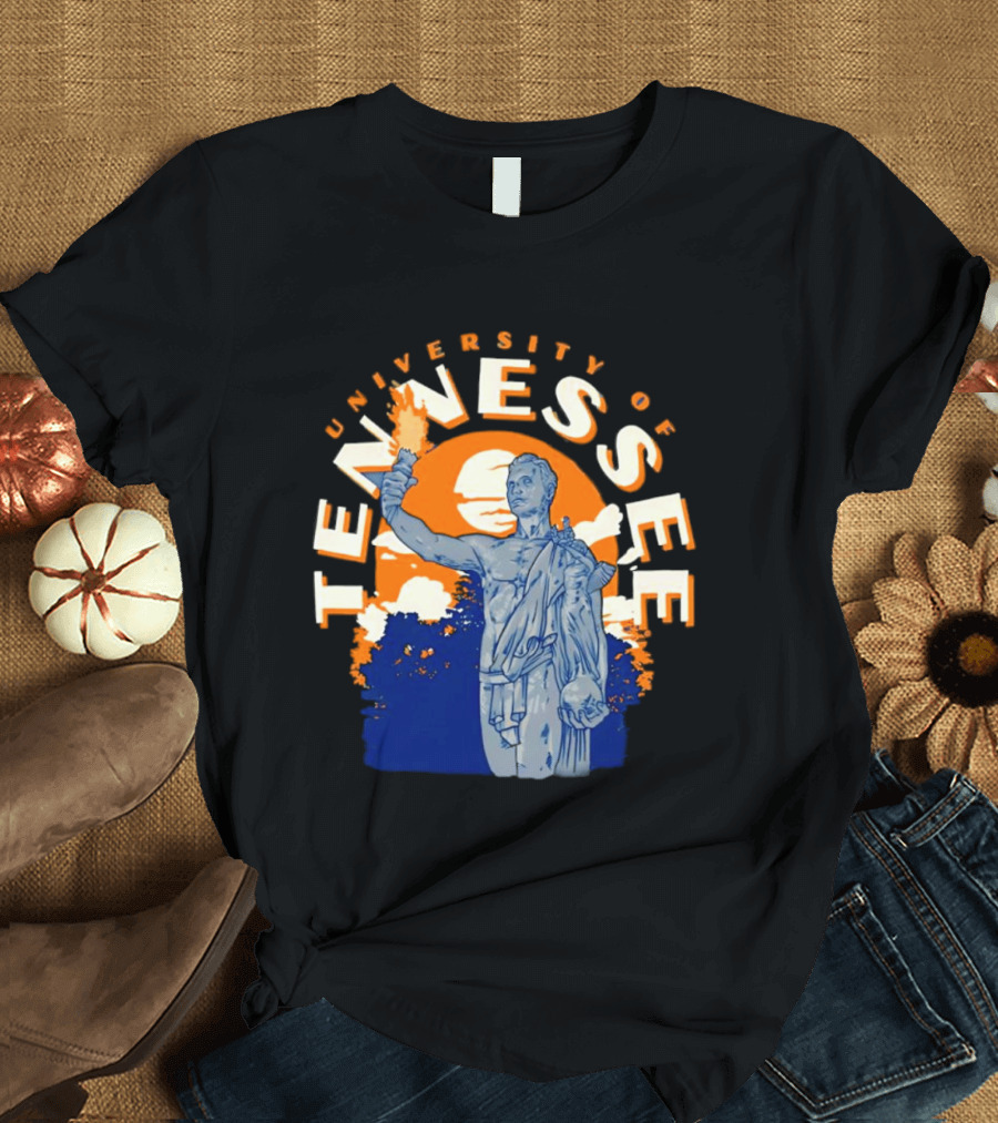 University Of Tennessee Torchbearer Sunset Scene T-Shirt