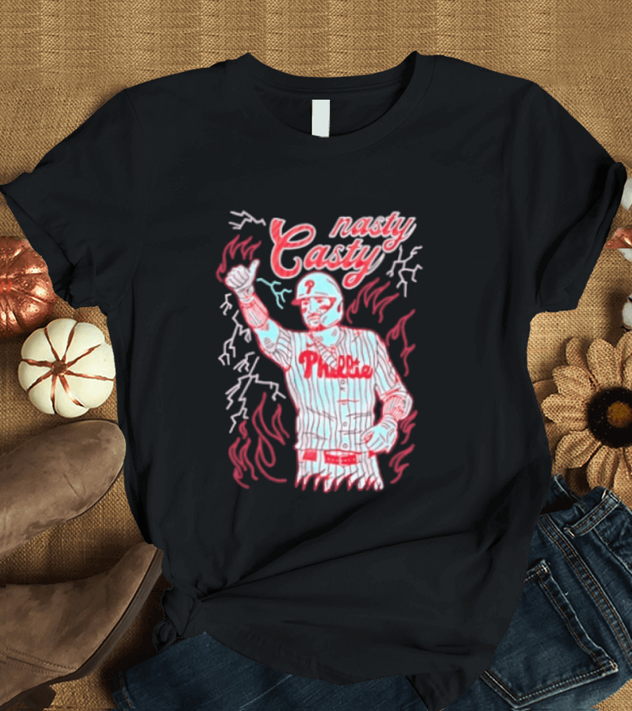 Nasty Casty Philadelphia Phillies Bryce Harper T-Shirt