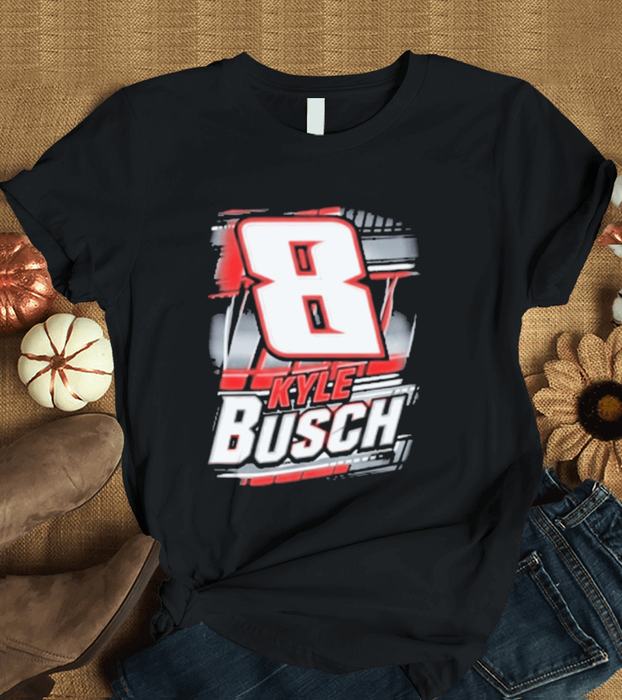 Kyle Busch Number 8 Racing NASCAR Fan T-Shirt
