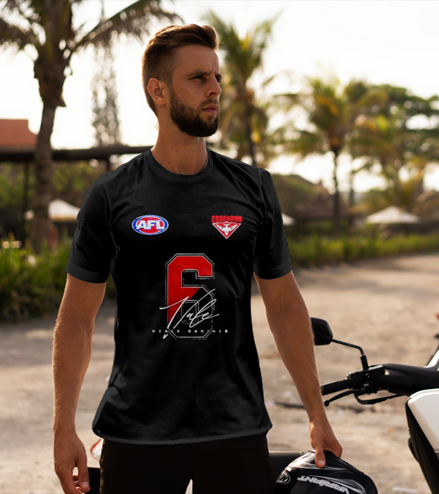Essendon Bombers AFL Neale Daniher FightMND 6 T-Shirt