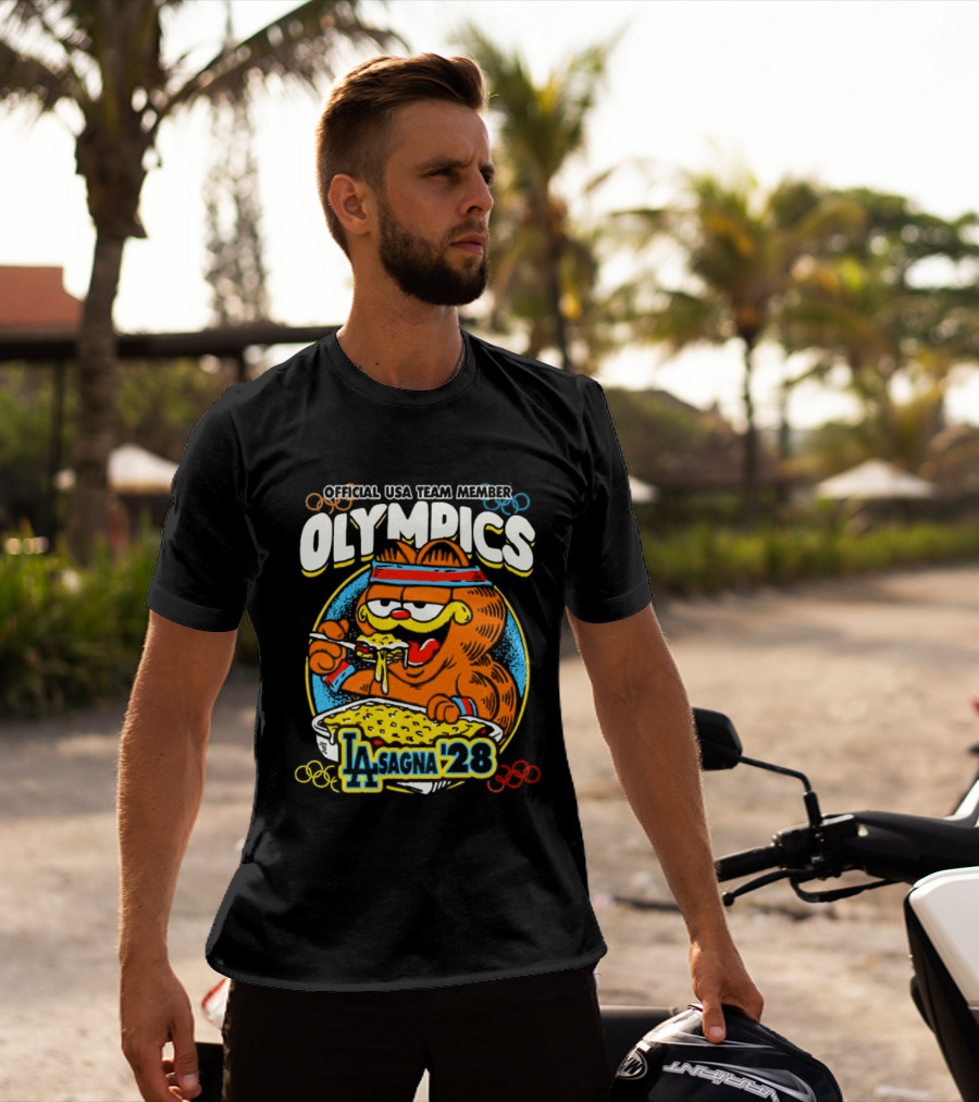 Official Usa Team Member Olympics Lasagna 28 T-Shirt