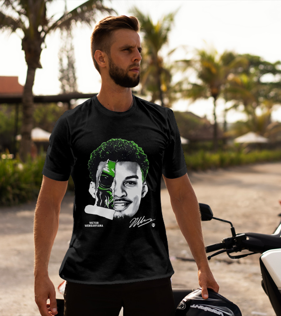 Wemby Alien Victor Wembanyama San Antonio Spurs NBA T-Shirt