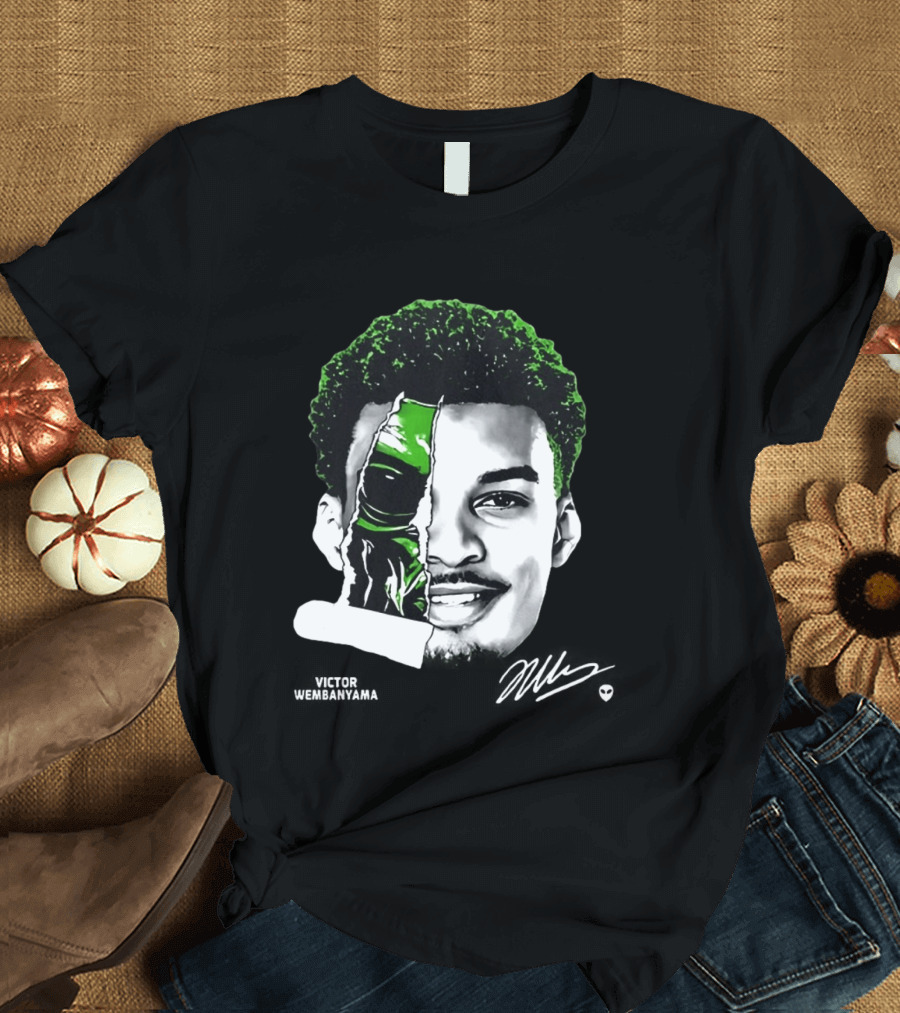 Wemby Alien Victor Wembanyama San Antonio Spurs NBA T-Shirt