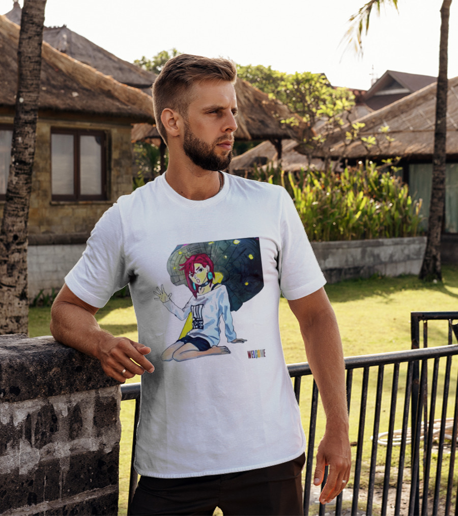 Ayase Momo UFO Anime Welcome T-Shirt
