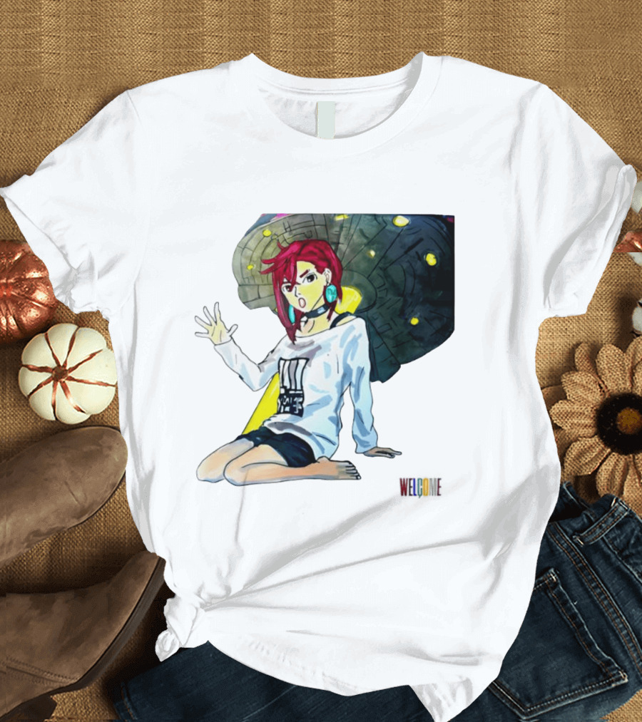 Ayase Momo UFO Anime Welcome T-Shirt