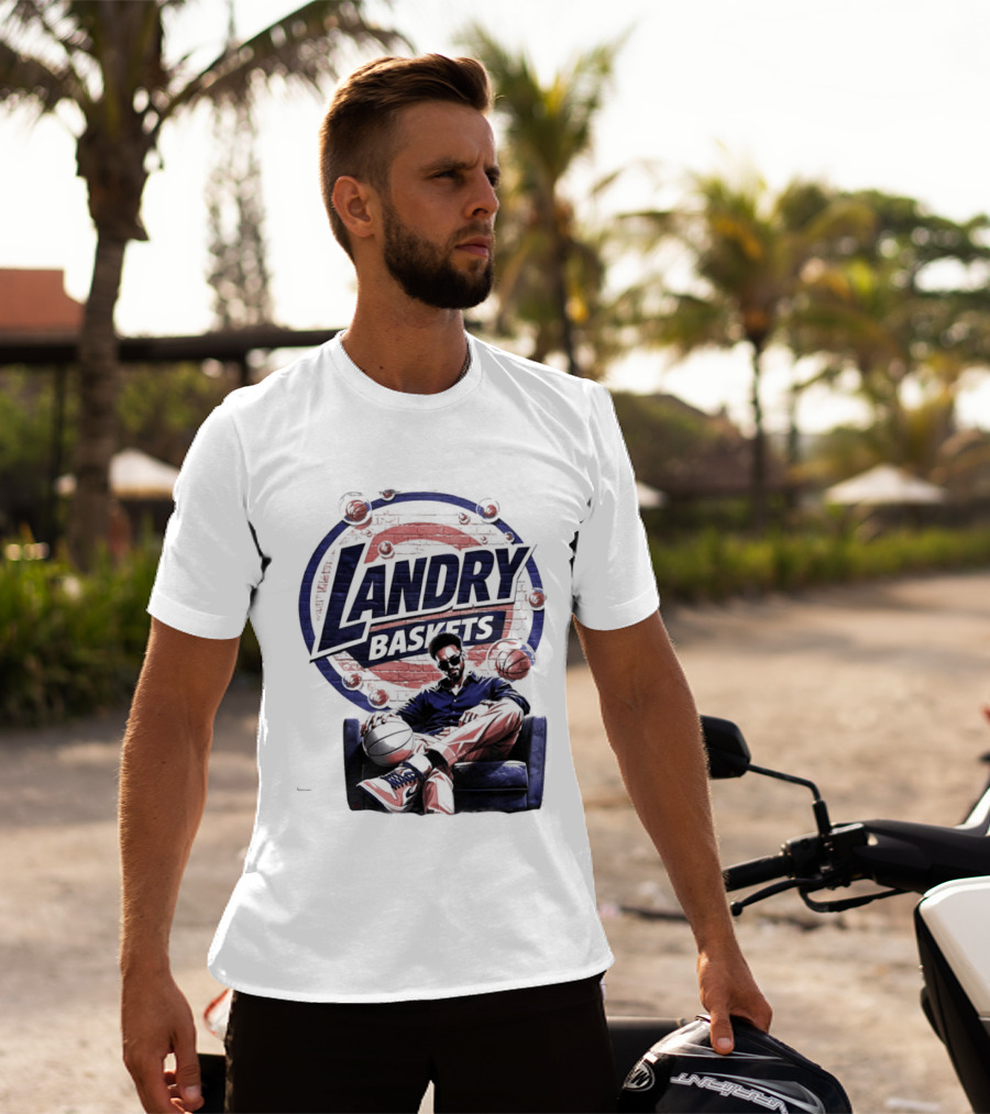 Landry Fields NBA New York Knicks Landry Baskets Basketball T-Shirt
