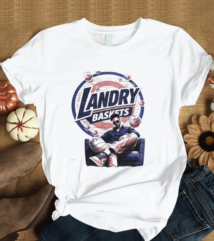 Landry Fields NBA New York Knicks Landry Baskets Basketball T-Shirt