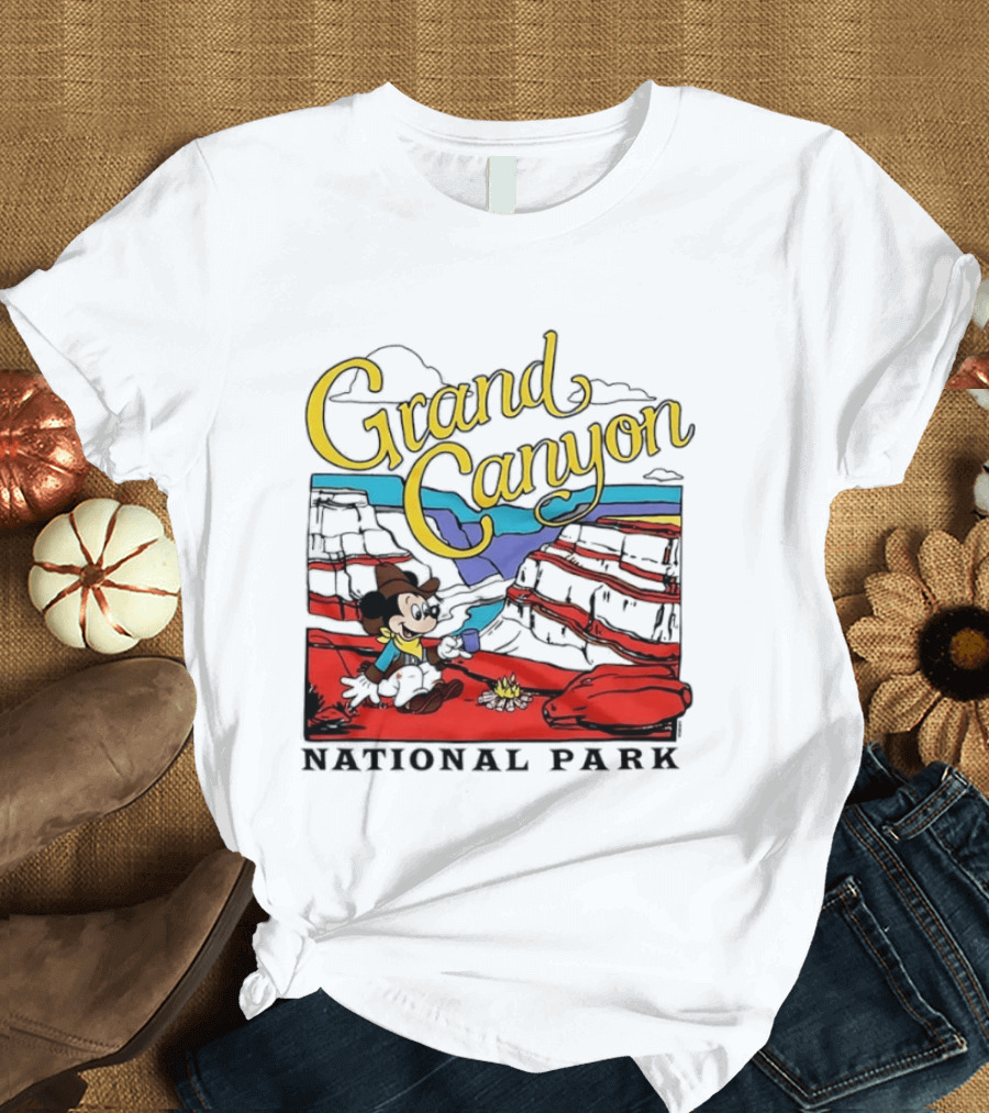 Grand Canyon National Park Mickey Mouse Adventure T-Shirt