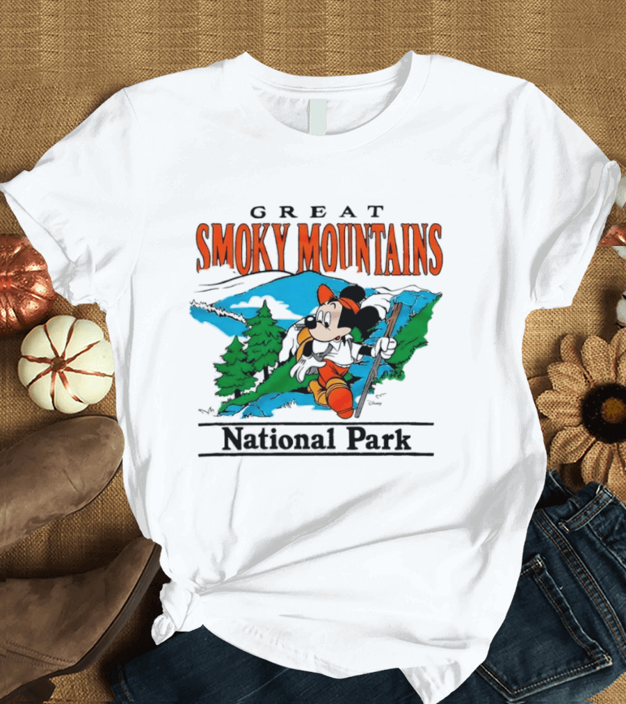 Mickey Mouse Great Smoky Mountains National Park Adventure T-Shirt