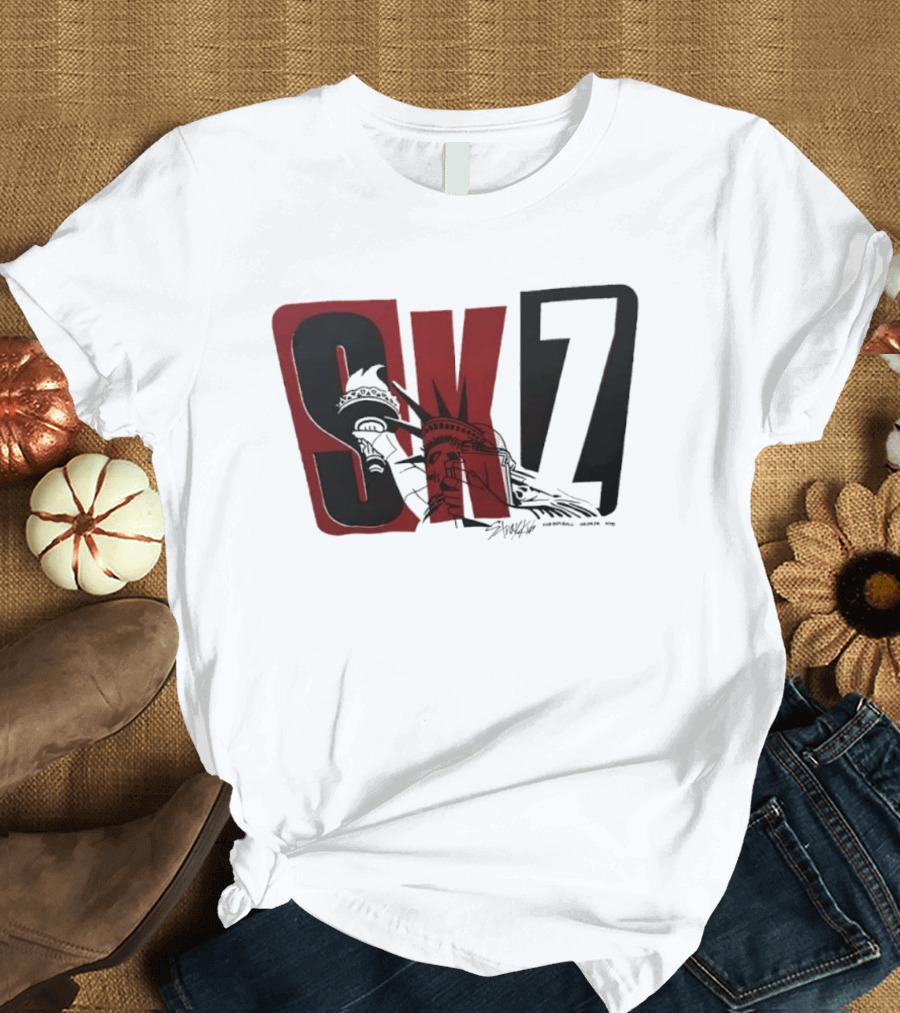 Stray Governors Ball New York City SKZ Liberty Statue T-Shirt