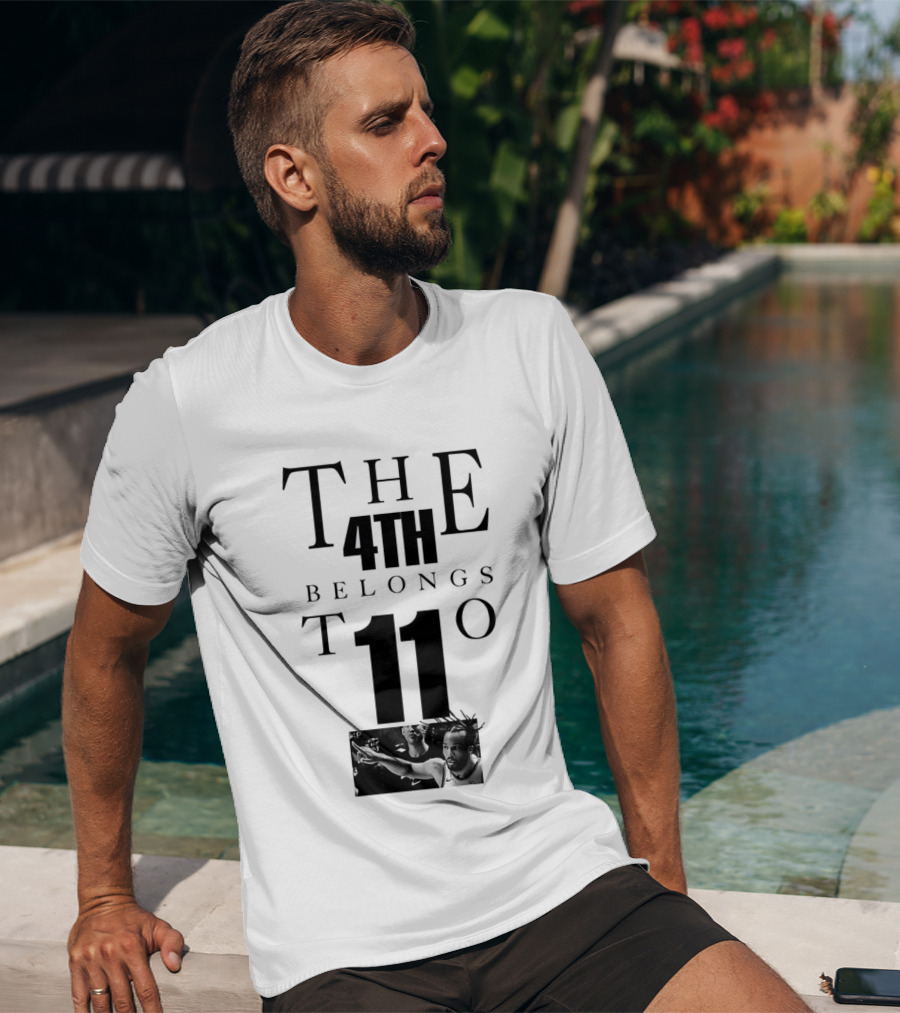 New York Knicks NBA Jalen Brunson 11 The 4th Belongs T-Shirt