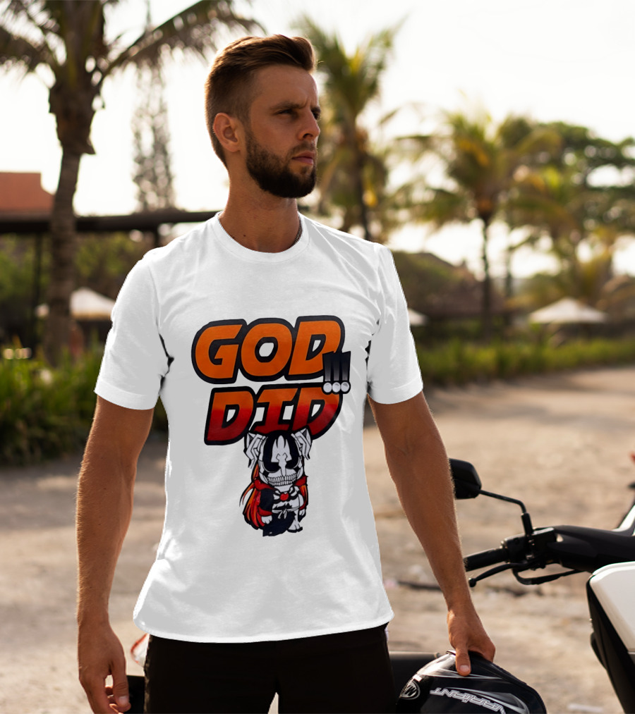 Ichigo Kurosaki God Did Bleach Anime Chibi T-Shirt