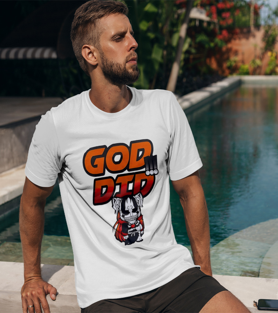 Ichigo Kurosaki God Did Bleach Anime Chibi T-Shirt
