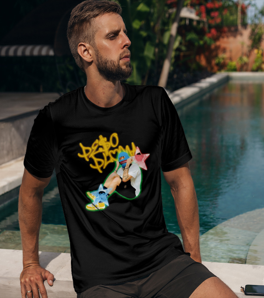Peso Pluma Zero Love Balaclava Stars P Hundred T-Shirt