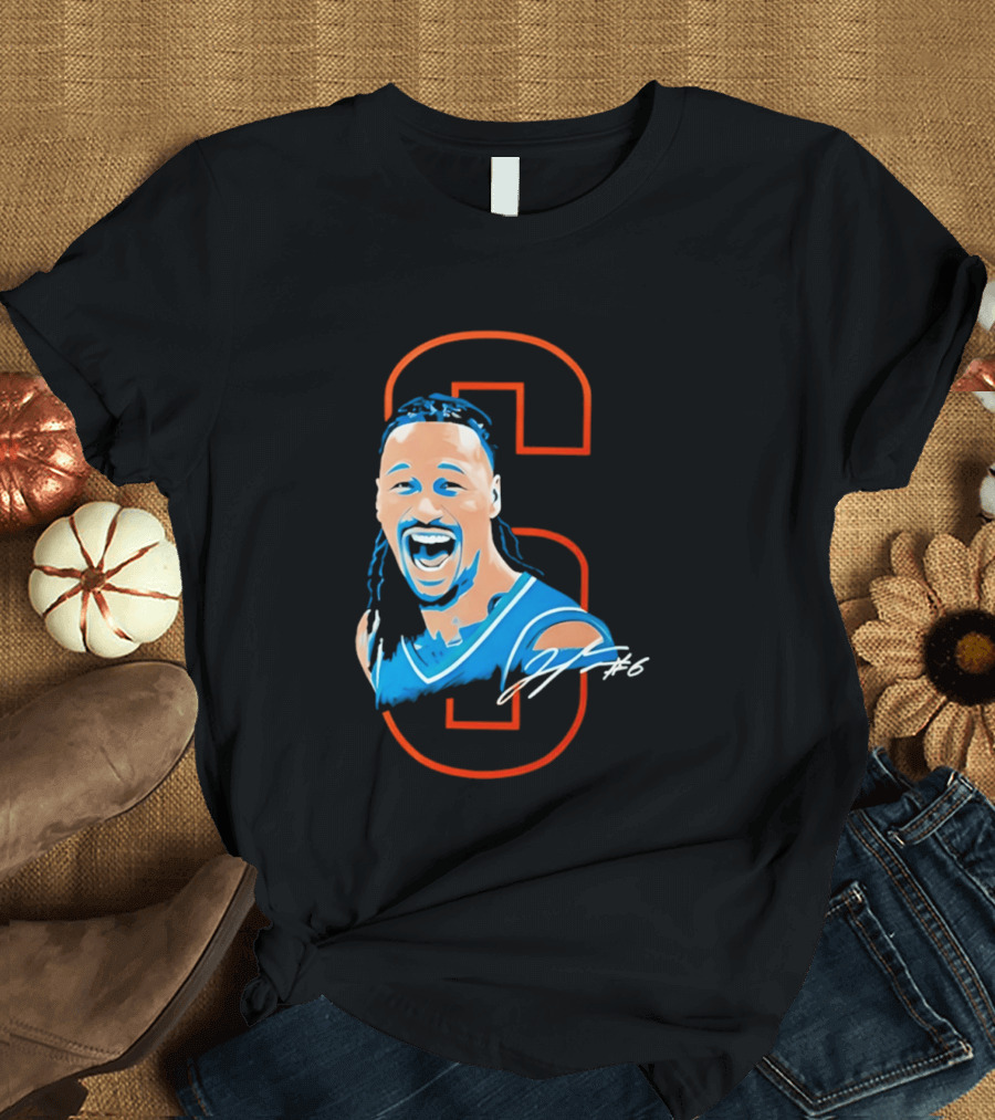 Jaylin Williams OKC Thunder #6 Cartoon T-Shirt