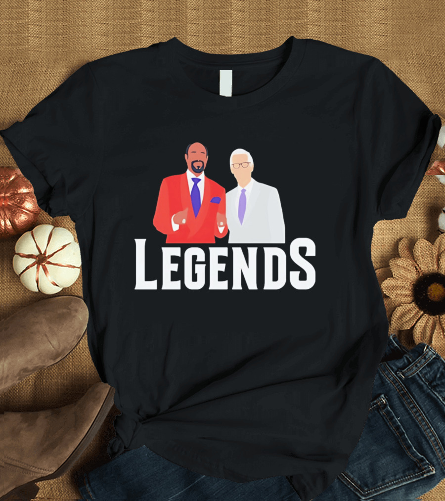 New York Knicks Legends Broadcasters Duo T-Shirt