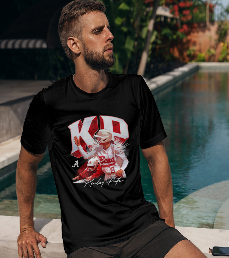 KP Alabama Bama Softball Kinley Pate NCAA Player T-Shirt