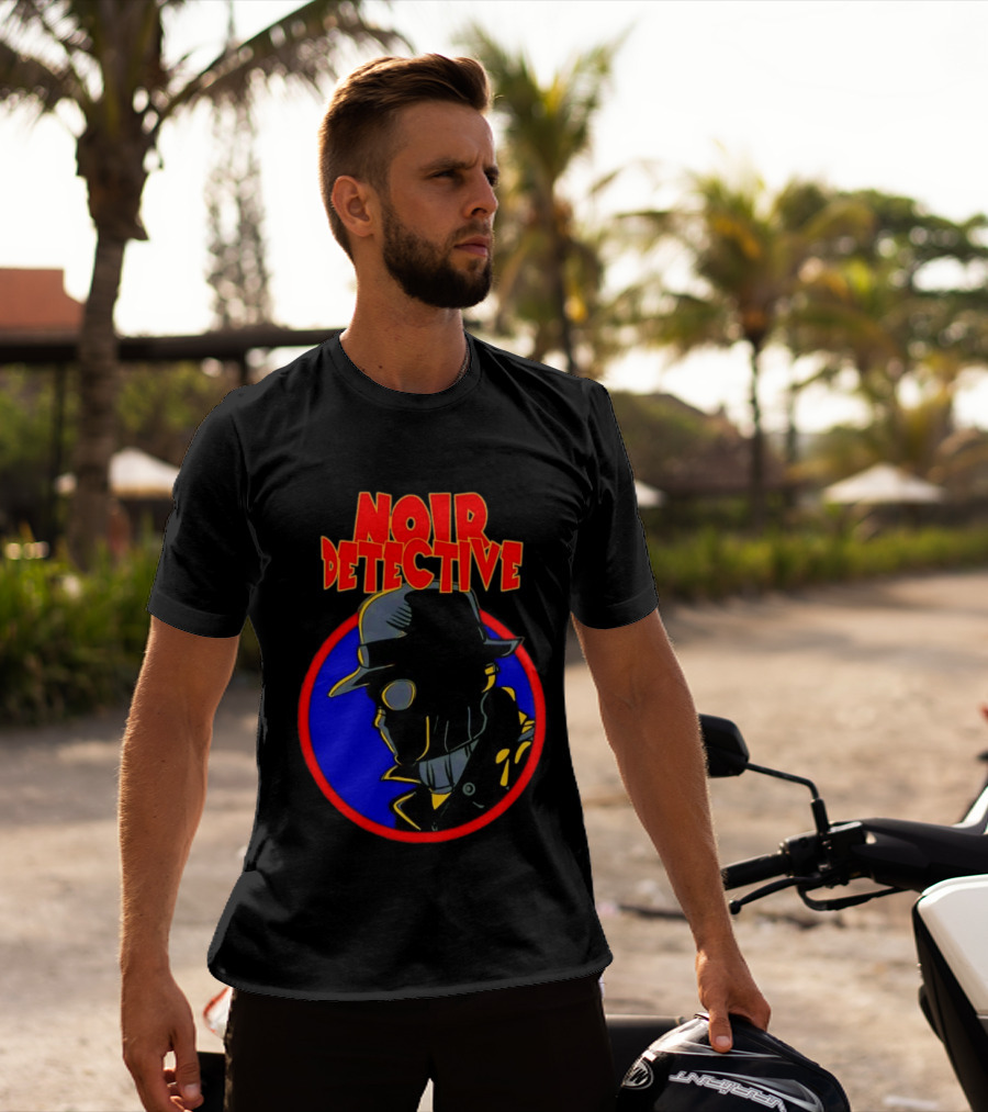 Noir Detective Private Investigator Mystery Solver T-Shirt