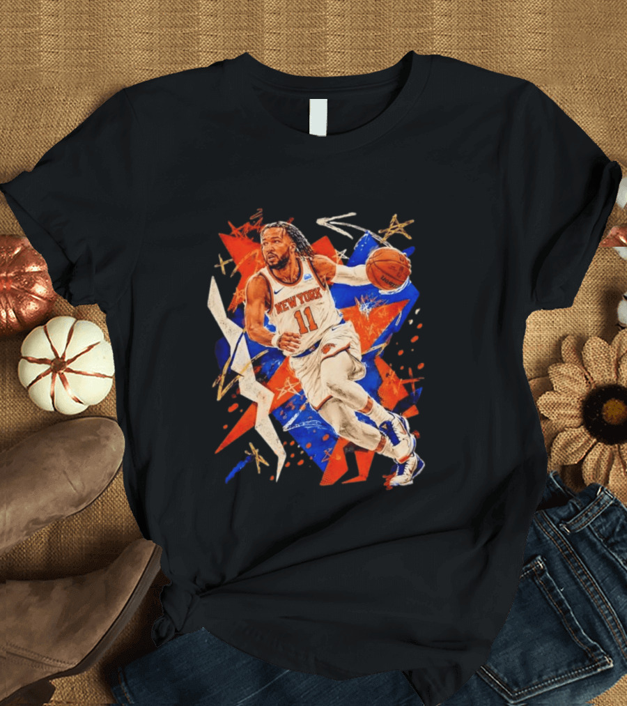 Jalen Brunson New York Knicks 11 Basketball T-Shirt