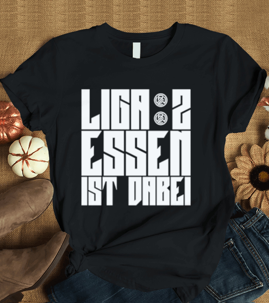 Liga 2 Essen Ist Dabei Soccer Celebration Football T-Shirt