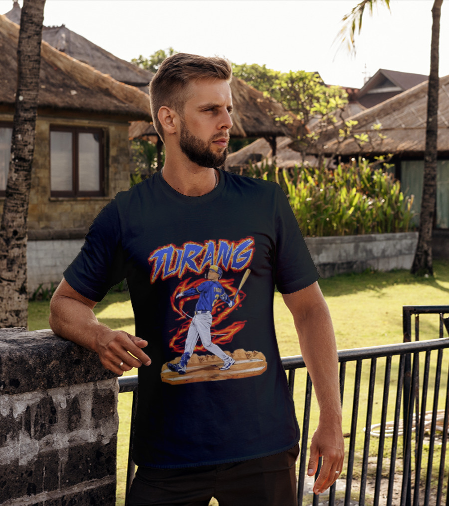 Milwaukee Brewers Brice Turang Number 2 Planet Brewers T-Shirt