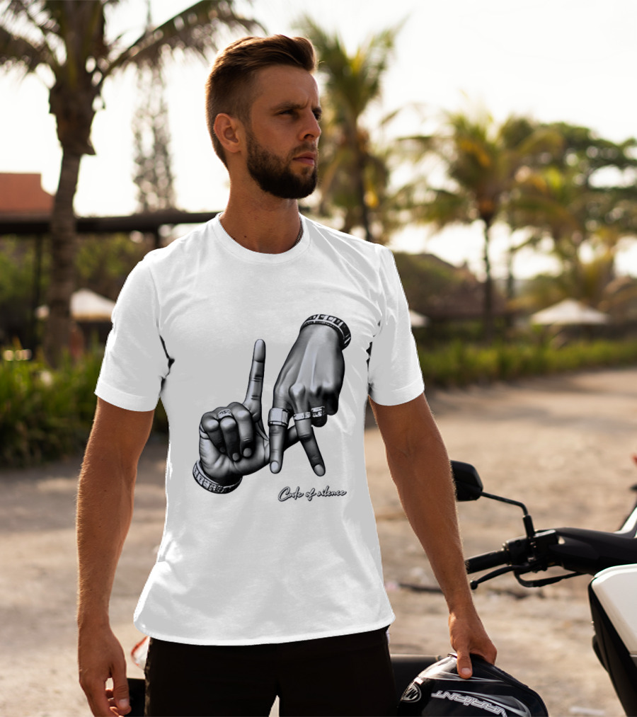 Code Of Silence LA Hand Gesture T-Shirt
