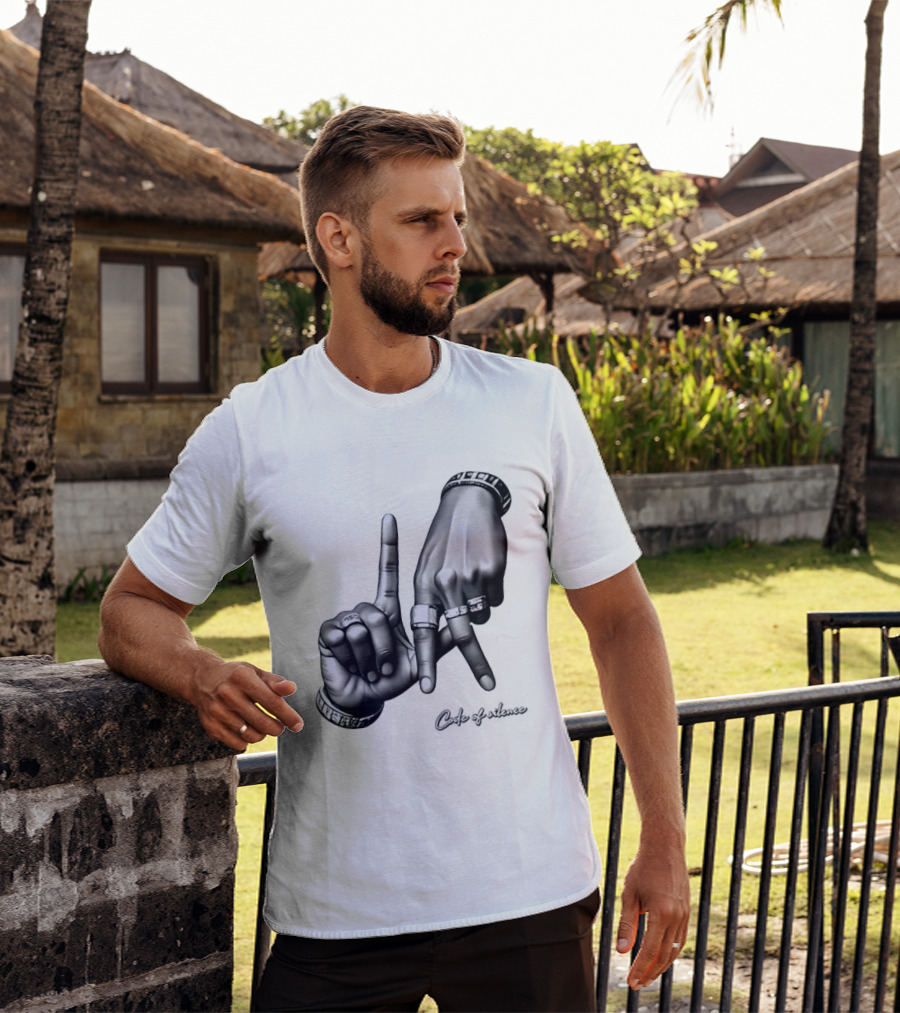 Code Of Silence LA Hand Gesture T-Shirt