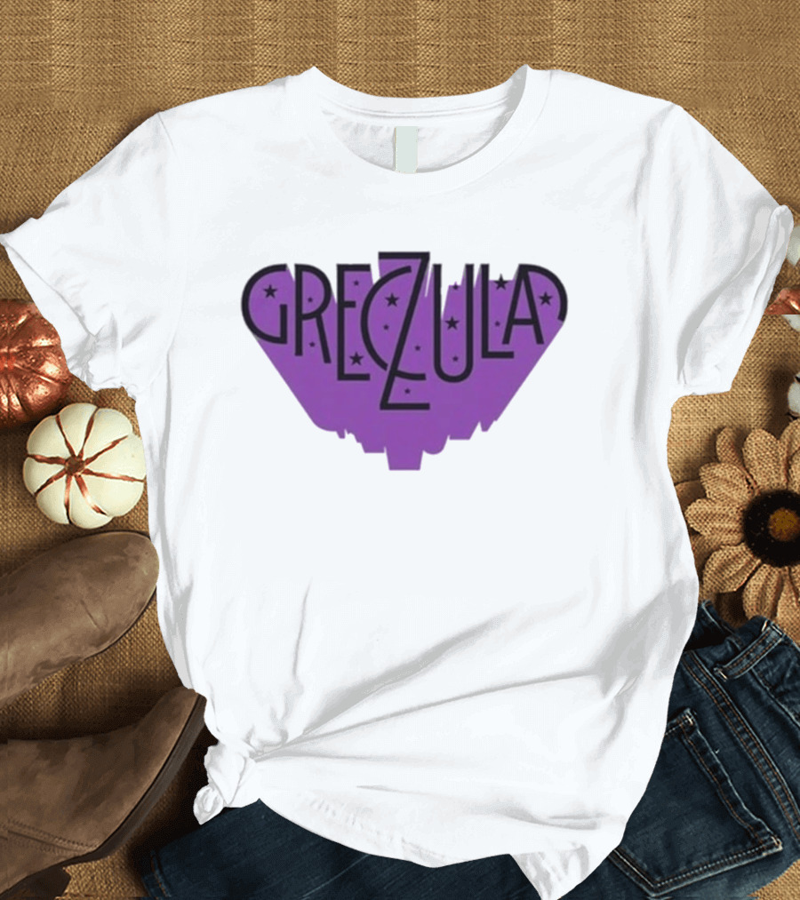 Greczula Starry Purple Tour 2026 Font T-Shirt