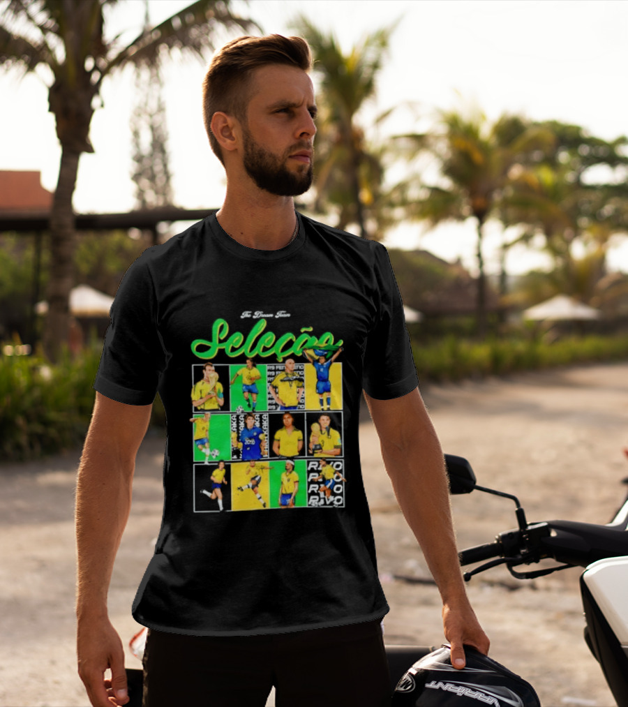 Selecao Brasil Football Legends Soccer Dream Team Series T-Shirt