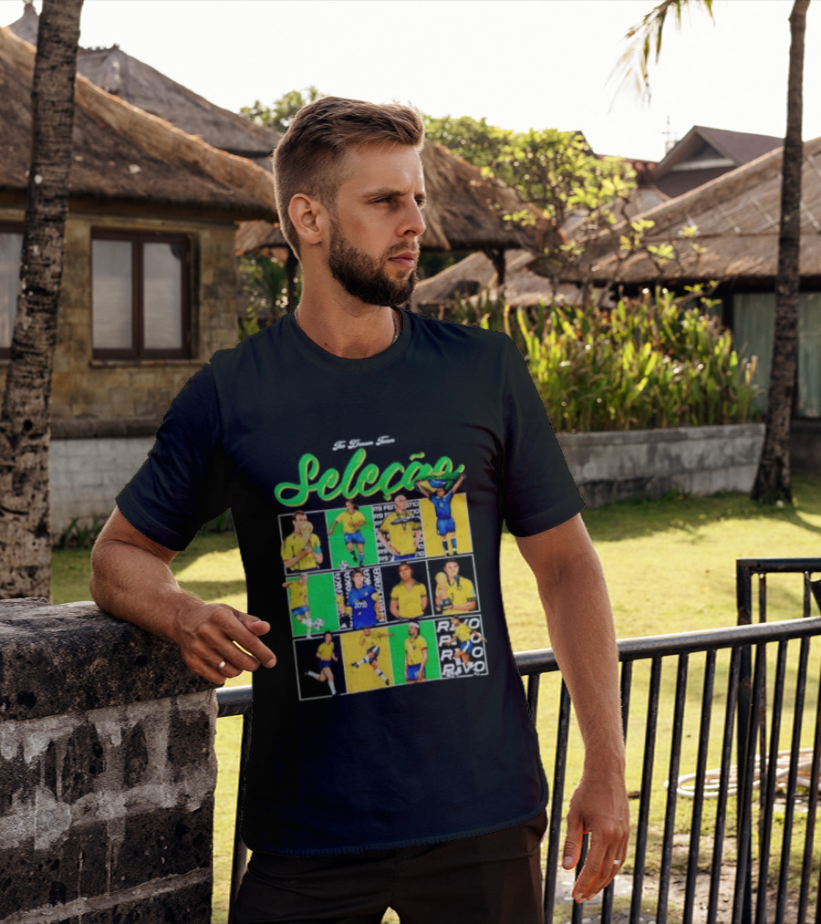 Selecao Brasil Football Legends Soccer Dream Team Series T-Shirt