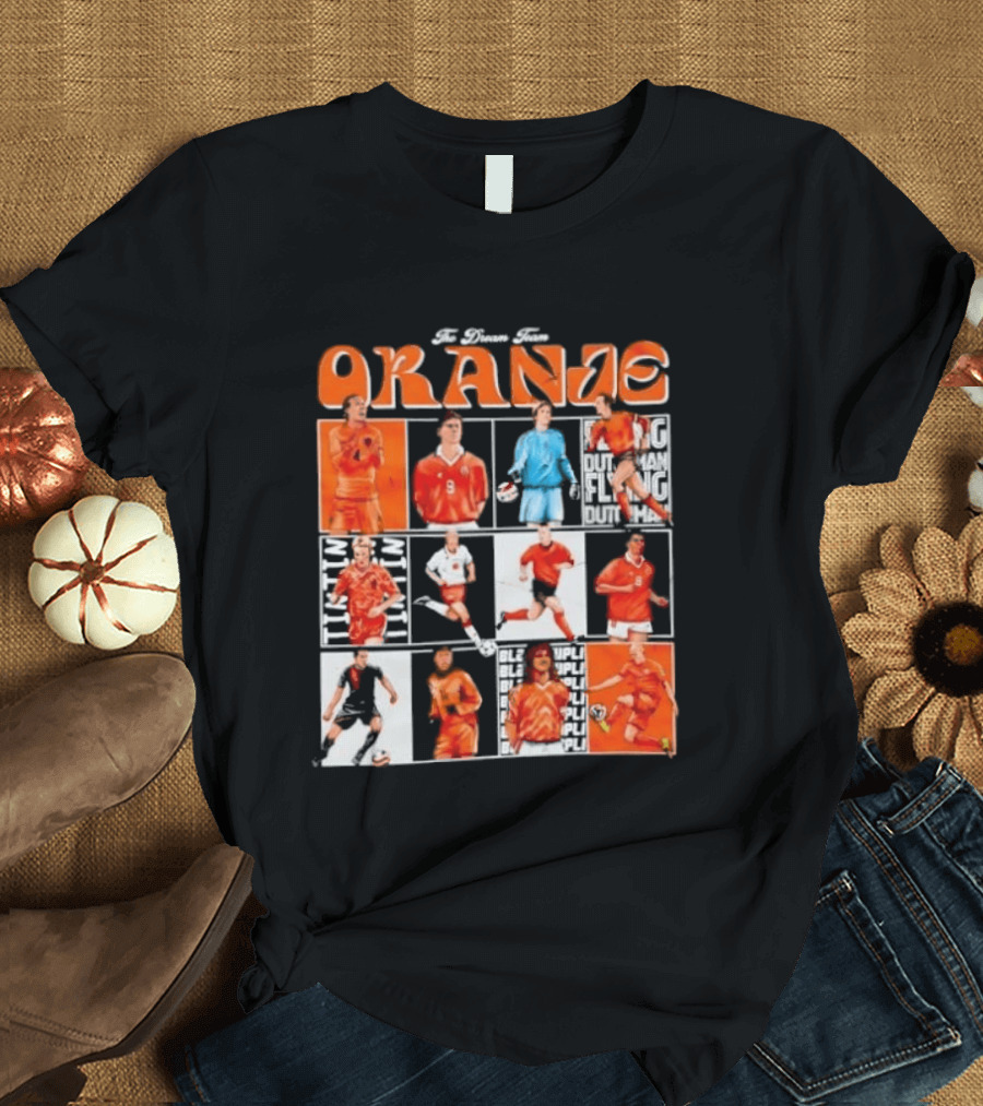 The Oranje Holland Football Legends Dream Team Series T-Shirt