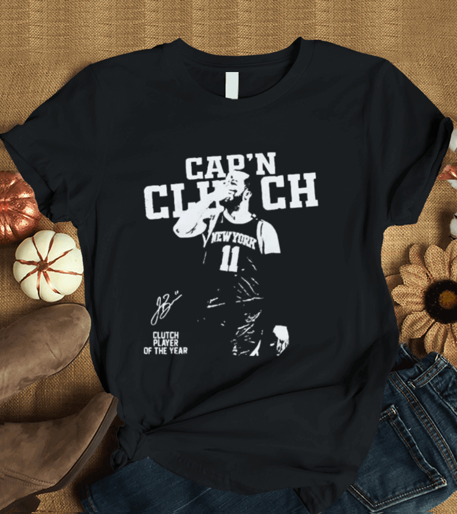 Cap'n Clutch Player Of The Year Jalen Brunson T-Shirt
