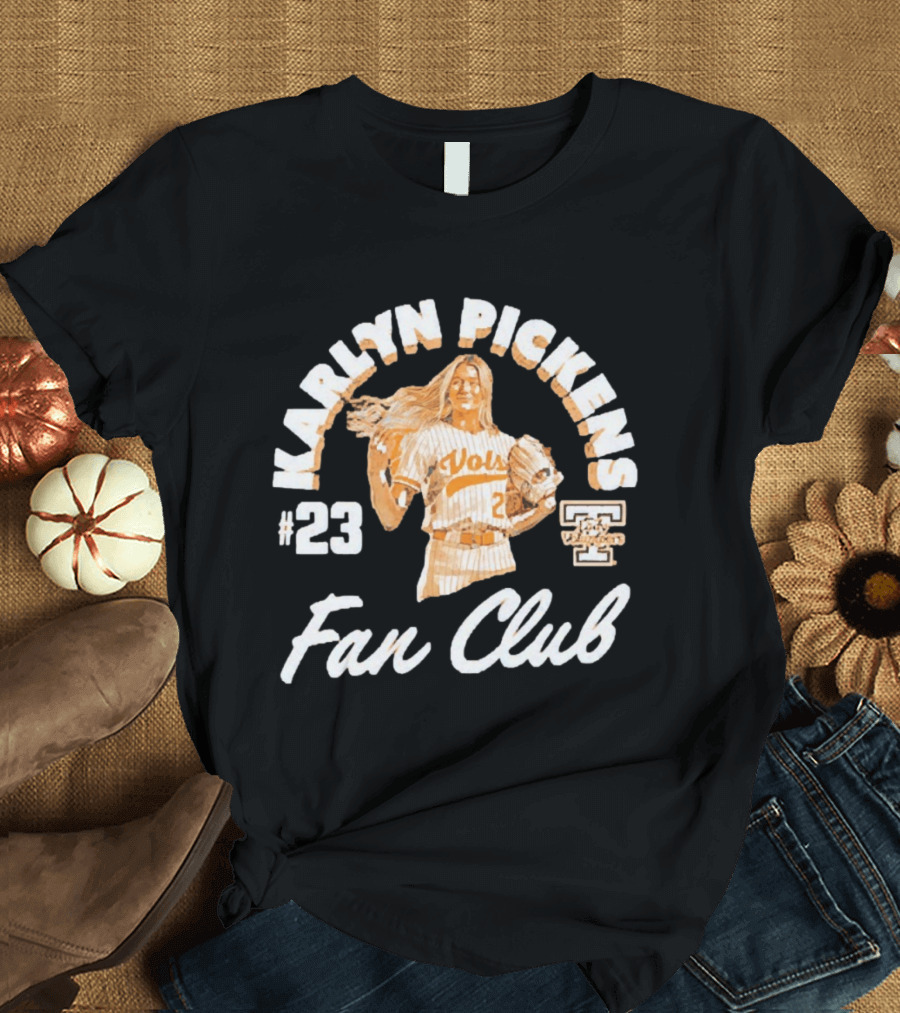Karlyn Pickens #23 Tennessee Lady Vols Fan Club T-Shirt