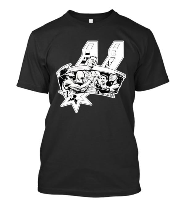 Victor Wembanyama San Antonio Spurs Basketball Players NBA Team Celebration T-Shirt