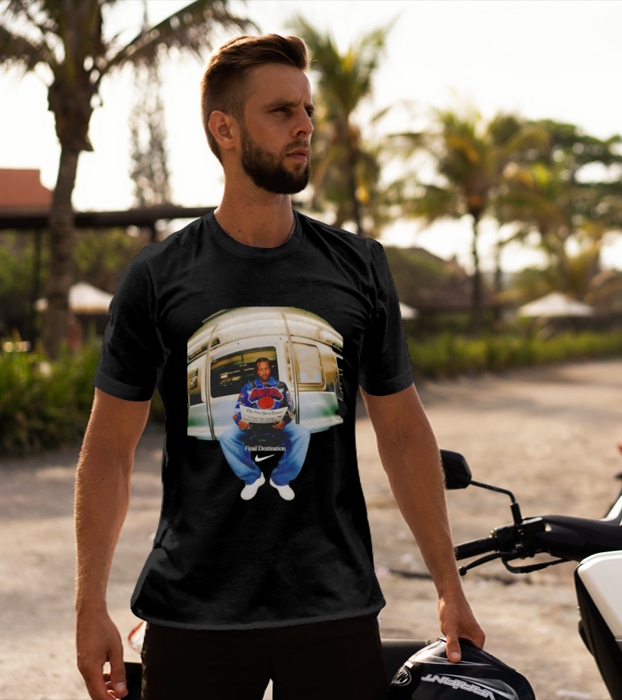 Jalen Brunson New York Knicks Final Destination Nike Edition T-Shirt