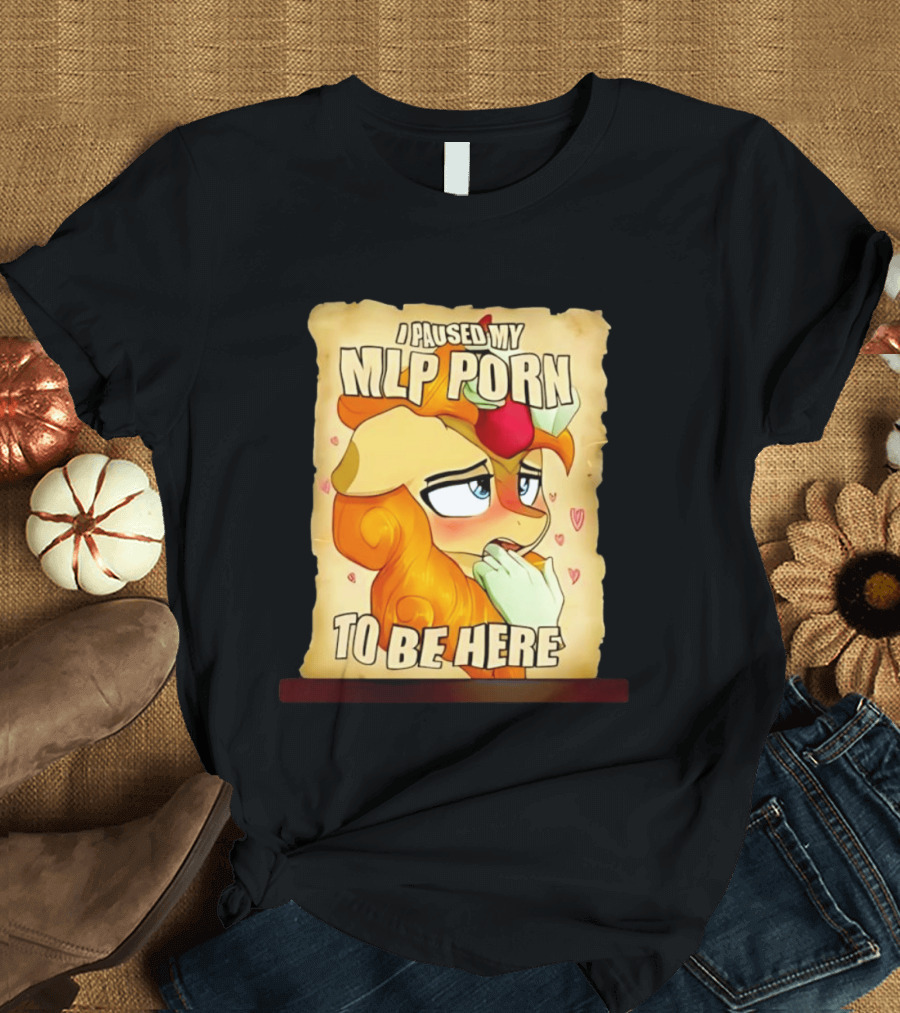 I Paused My MLP Porn To Be Here My Little Pony T-Shirt