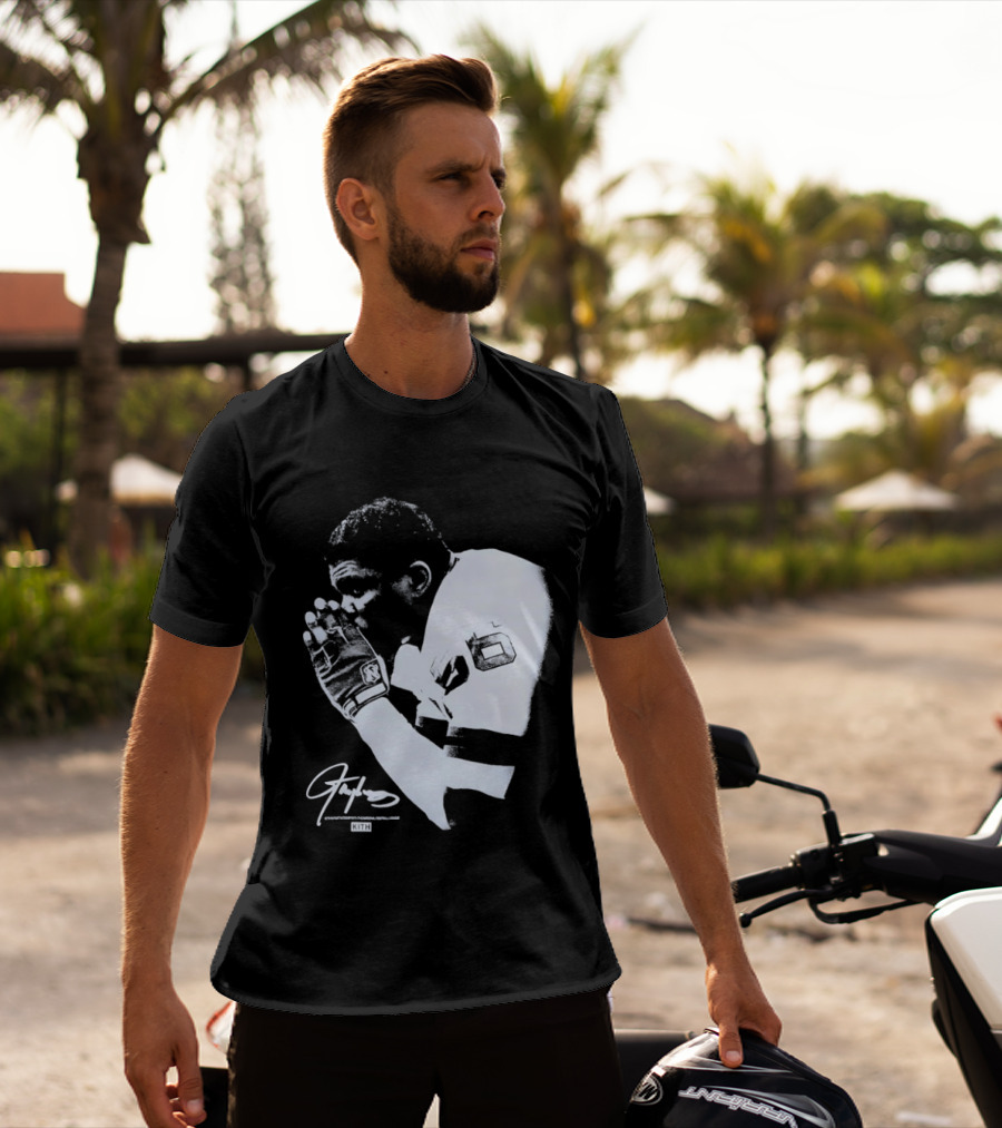 Kith National Football League Lawrence Taylor Praying Hands Signature Edition T-Shirt