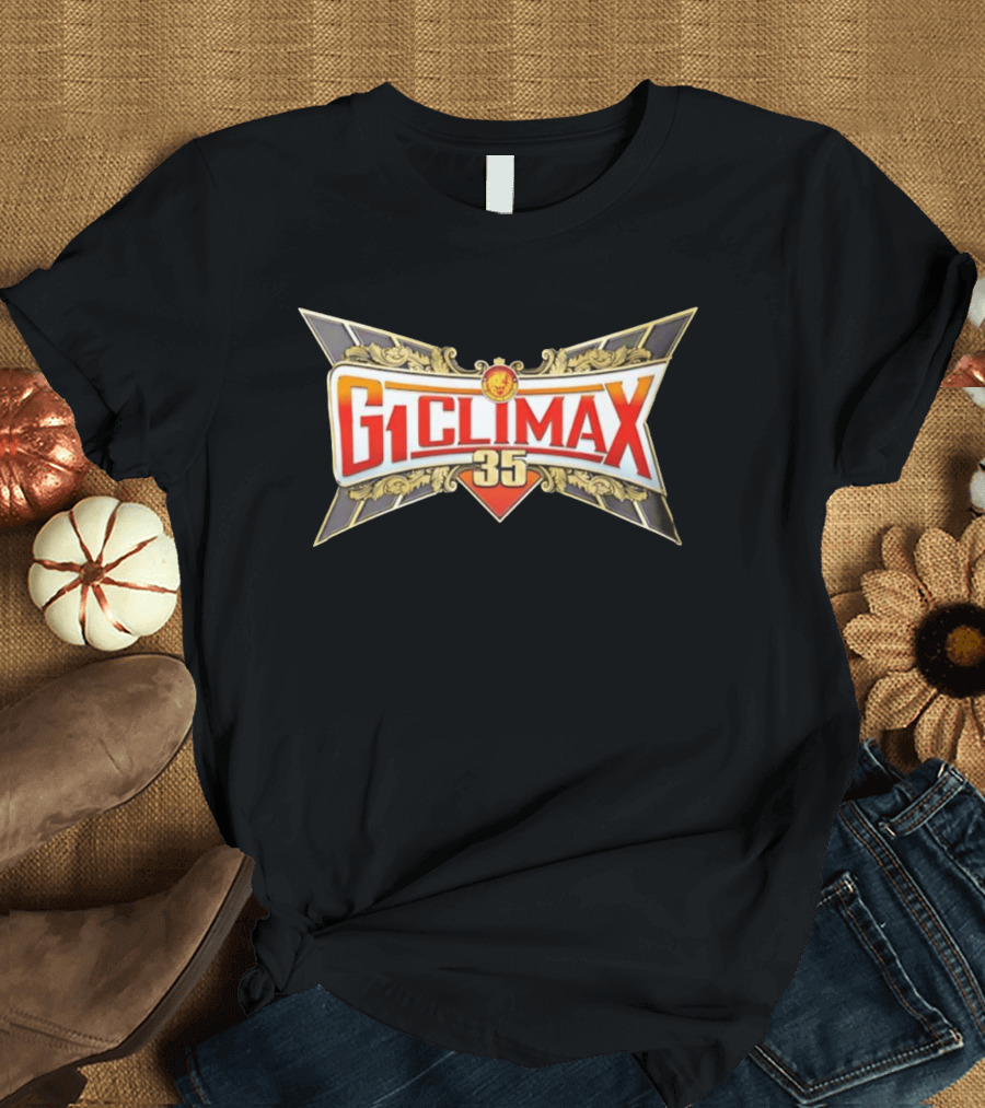 New Japan Pro Wrestling G1 Climax 35 Japanese Wrestling Event T-Shirt