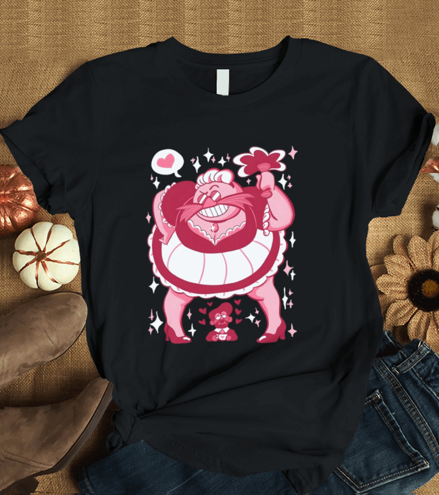Eggman The Egg Maid Meme Sparkles And Hearts T-Shirt