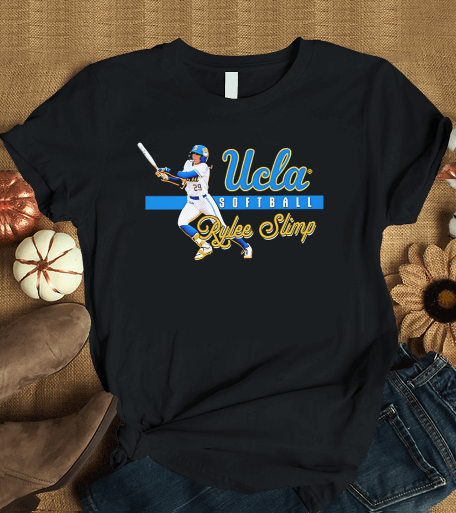 UCLA Softball Rylee Slimp Player Action T-Shirt