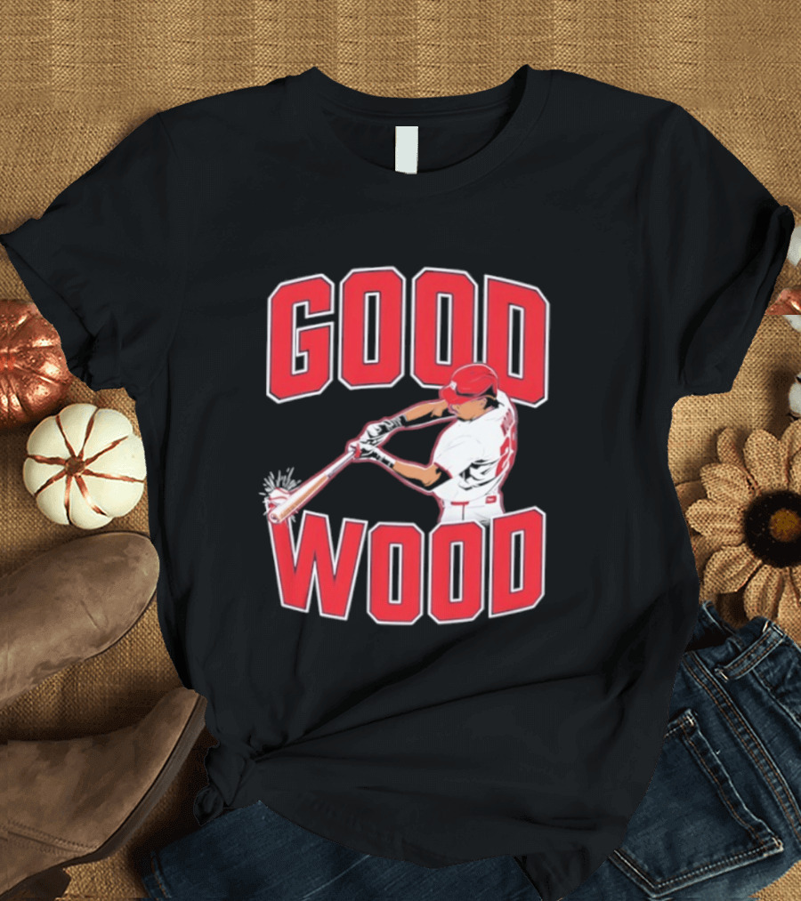 Washington Baseball James Wood Good Wood Slugger Swing T-Shirt