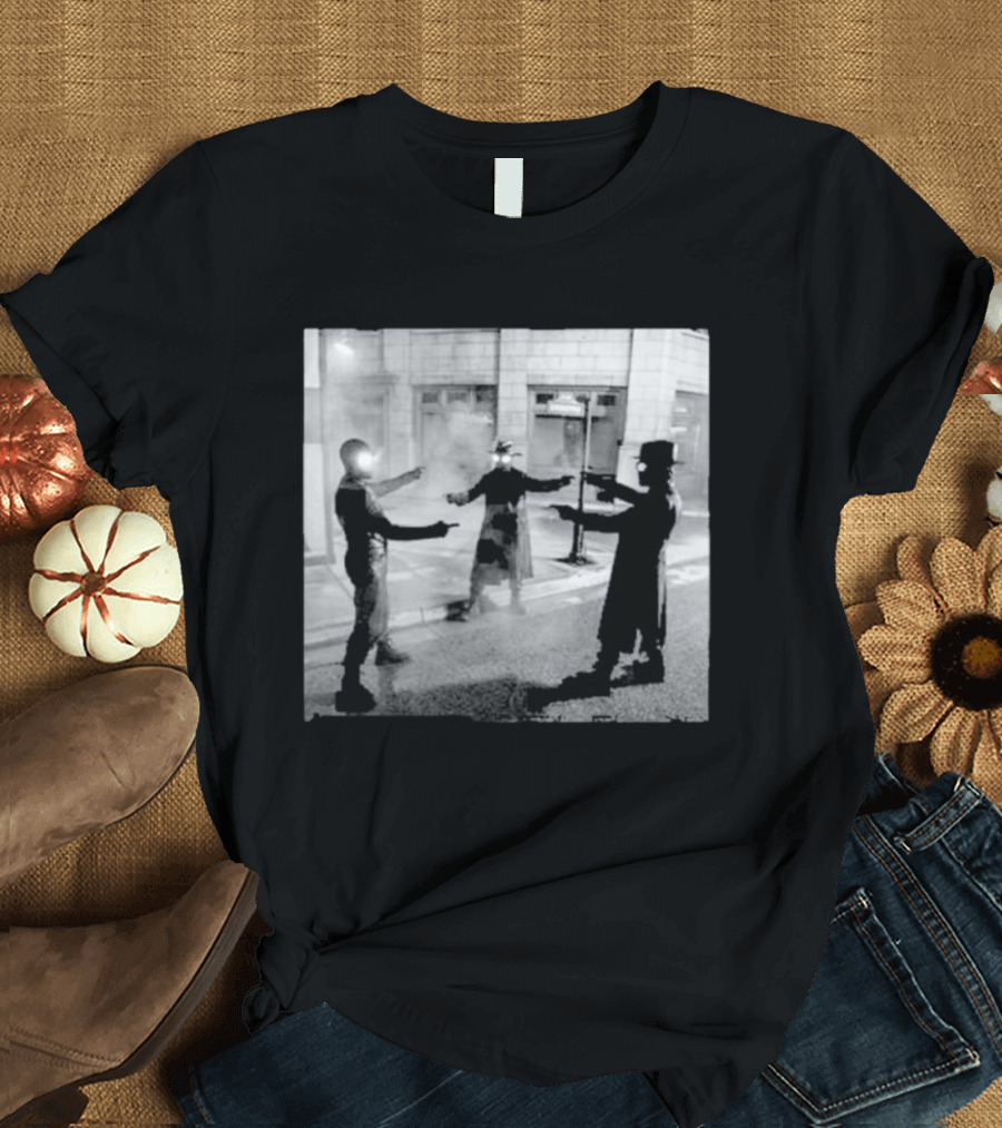 Spider Noir Pointing Meme Classic Scene 2026 T-Shirt