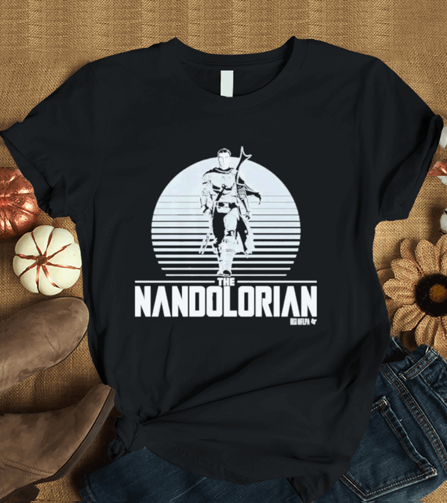 The Nandolorian Fernando Mendoza Mandalorian Parody Star Wars T-Shirt