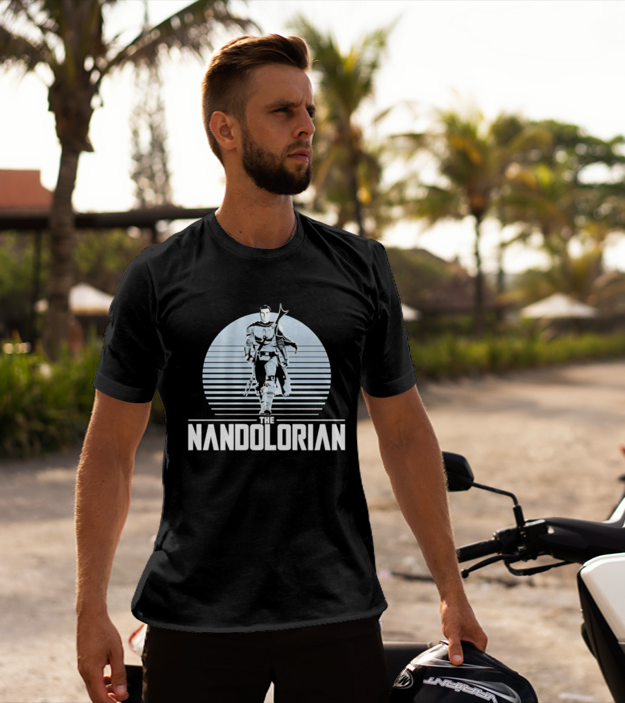 Fernando Mendoza Las Vegas Raiders The Nandolorian Mandalorian Fusion T-Shirt
